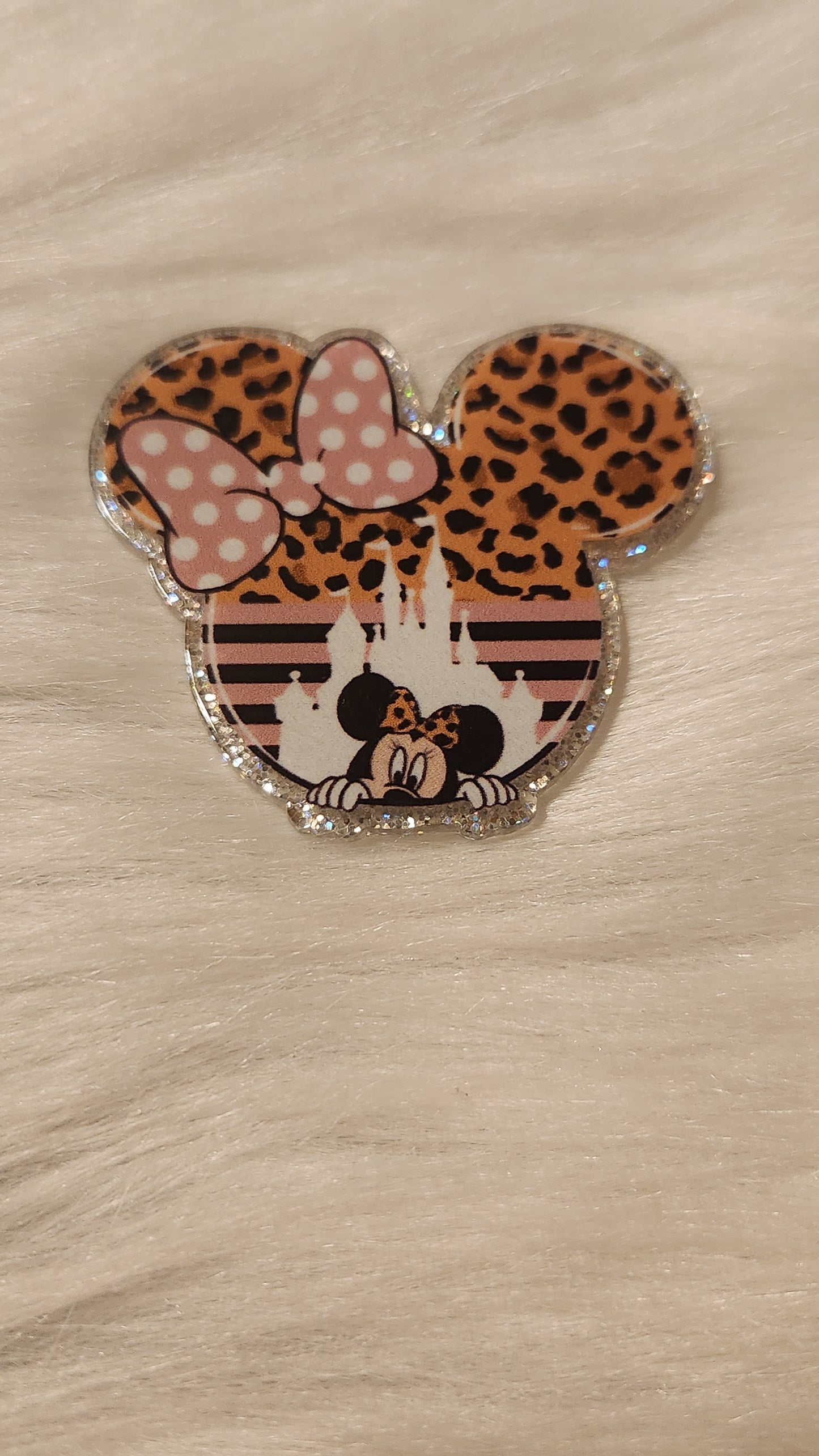 Girl mouse head