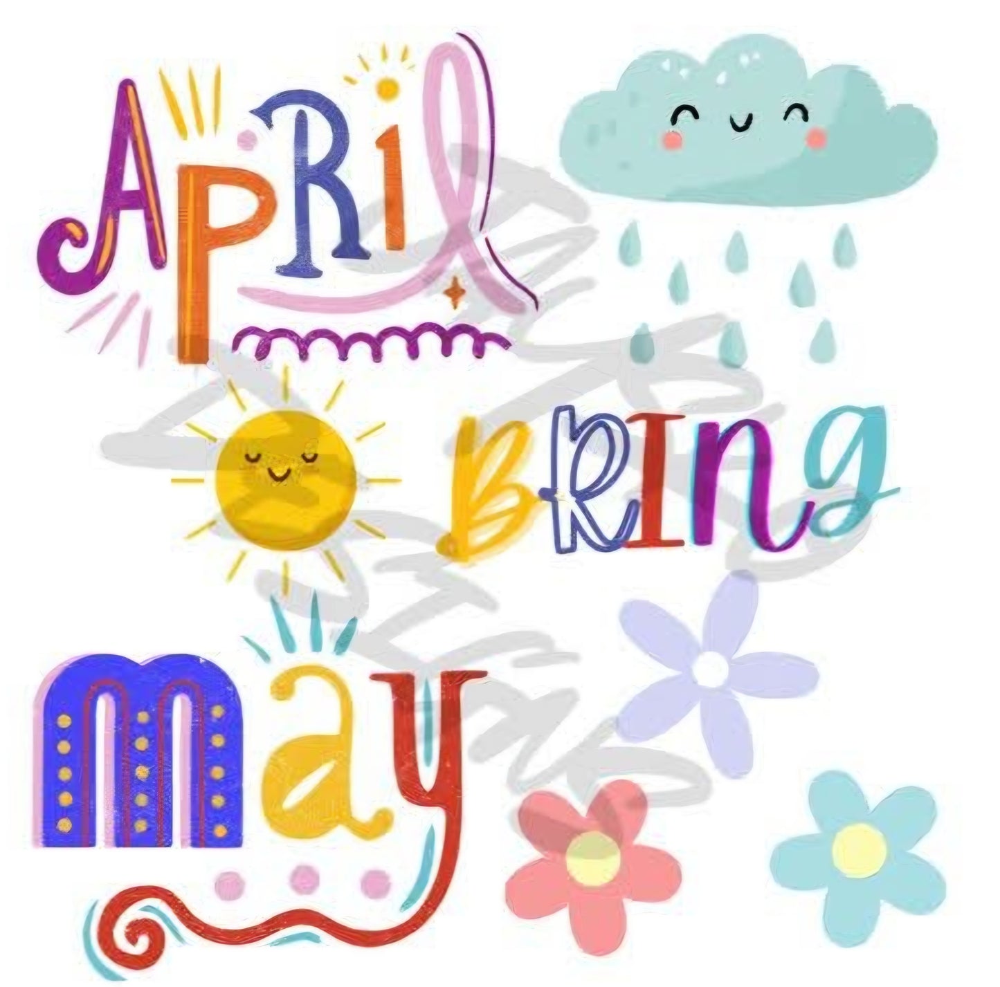 April 🌧 bring may 💐 (Exskosive design)
