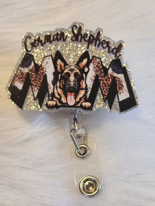 German shepherd mom