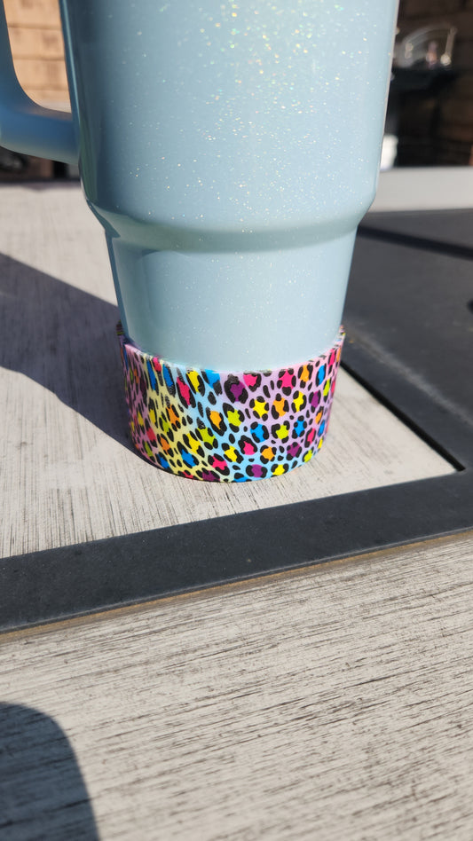 Colorful cheetah print