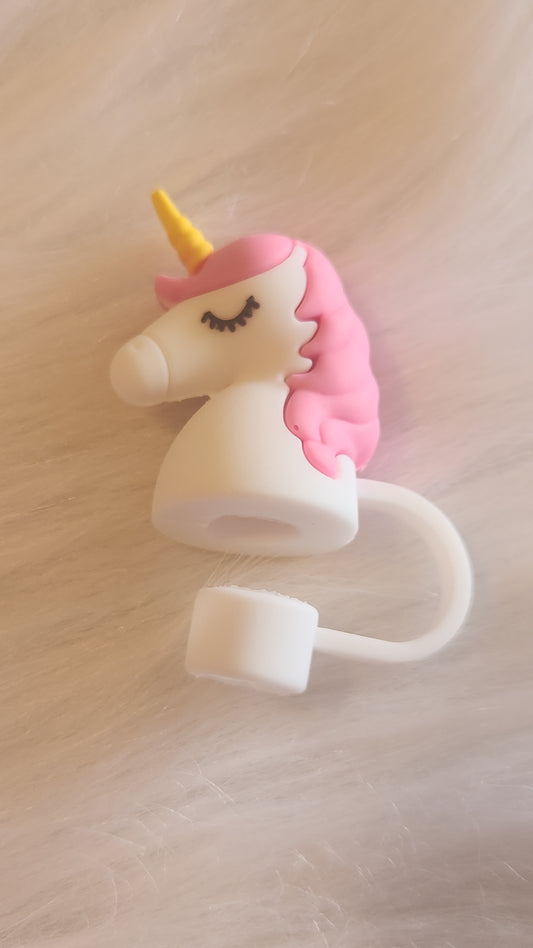 Pink unicorn head
