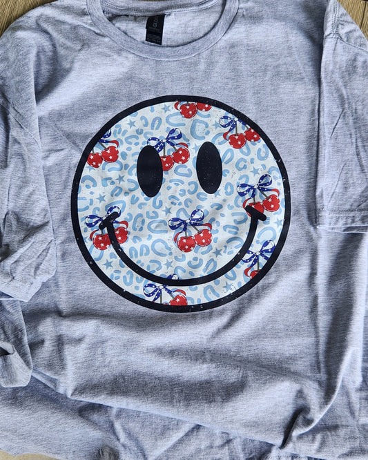 Patriotic smile