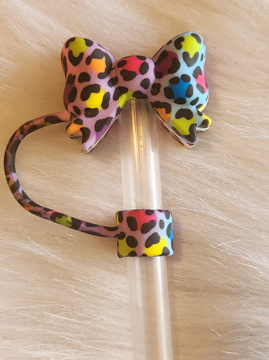 Colorful leopard print