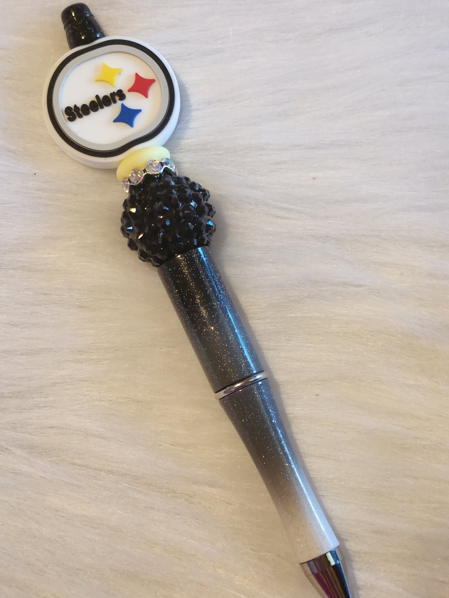 Black and yellow football